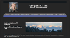Desktop Screenshot of georgianascott.com